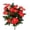 Z6#Red,13.8 Inch, variant on Mini Potted Artificial Mums Flowers, Indoor Faux Flowers Potted Greenery, Colorful Potted Plant with Pot, Small Fake Plants, Fake Flower Bonsai for Home, Office, Bathroom, Shelf and Desk Decor