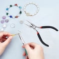 thumbnail image 4 of Kit de Bisutería para Hacer Aretes, Joyas, Material para Hacer Joyería de Herramientas, Kit de Suministros Herramientas para Hacer o Reparar Joyas (Plata), 4 of 4