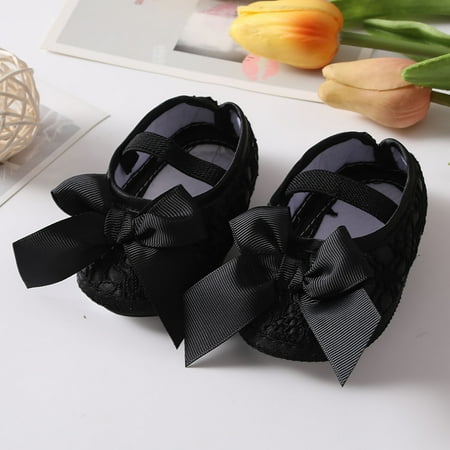 

LYCAQL Toddler Shoes Walkers Shoes Girls Children Boys Shoes Kids Princess Shoes Toddler Toddler Soft Baby Squeaky Shoes Girls (Black 6 Toddler)