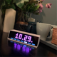 thumbnail image 4 of Mini Pantallas LED, Relojes con Información Meteorológica, Acciones, Criptomonedas, Bitcoin, Forex, Precios, Escritorio, Matriz de Puntos, Pantalla WIFI A, 4 of 5
