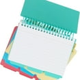 thumbnail image 3 of Spiral Bound Index Card Notebook with Tabs, Includes 60 Ruled 3 x 5 Inch Index Cards, 1 Notebook, Color May Vary (48750), 3 of 3