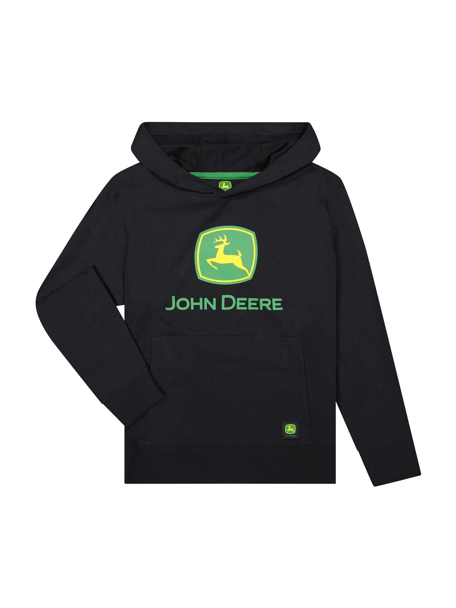 John Deere Boy’s Long Sleeve Graphic Pullover Hoodie, Sizes 4.5-18