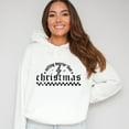 thumbnail image 3 of Nothing Merrier Than Christmas Grunge - Hoodie, 3 of 6