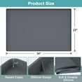thumbnail image 2 of Under Sink Mat - Waterproof Kitchen Cabinet Tray - 34" x 22" Flexible Silicone Under Sink Liner with Drain Hole - Kitchen Bathroom Cabinet Mat and Protector for Drips Leaks Spills, 2 of 7