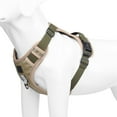 thumbnail image 5 of Pet Dog Harness Medium Reflective Front Clip Vest with Handle,Adjustable 2 Metal Rings 3 Buckles Easy to Put on & Take Off, 5 of 8