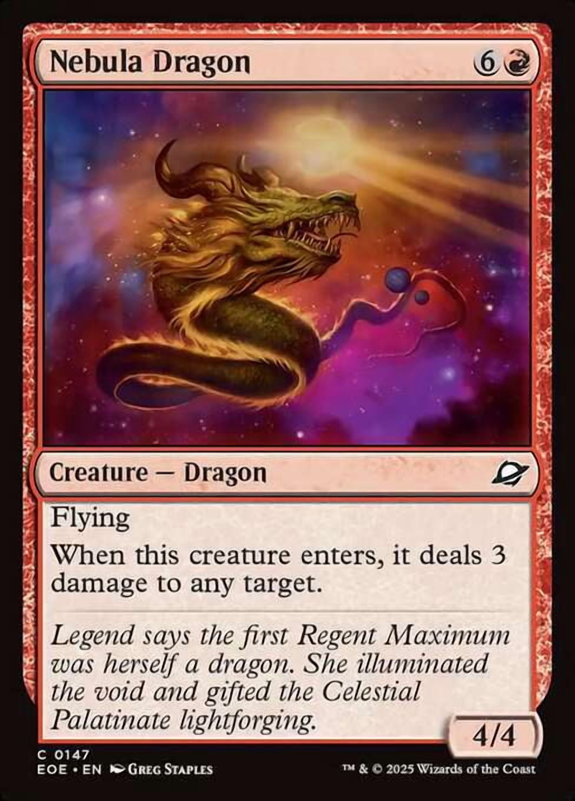 MtG Dragon's Maze Rare Advent of the Wurm (Foil) #51 - Walmart.com