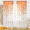 Thin || Sheer Fabric, variant on Alishomtll Thanksgiving Sheer Curtains 84 Inch Length Rod Pocket Autumn Falling Maple Leaves Semi Sheer Voile Window Treatment for Bedroom Dining Room
