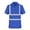 Blue, variant on High Visibility Sweatshirt for Men Pullover Hi Vis Hoodie Pullover Sweatshirt Reflective Short Sleeve Sweatshirt Tops Shirts for Men Big and Tall Custom T Shirts for Men Men's T Shirt