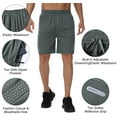 thumbnail image 4 of Weilanxin Men's Athletic Running Shorts Quick Dry Workout Shorts Lightweight Sports Gym Basketball Shorts Hiking, 4 of 9