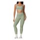 thumbnail image 1 of Conjuntos de entrenamiento for mujer, 2 piezas, sujetador deportivo, camiseta sin mangas, polainas de cintura alta, gimnasio, yoga, ropa activa, camiseta de entrenamiento for mujer, 1 of 7