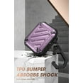 thumbnail image 2 of SUPCASE Unicorn Beetle Pro Series Case Designed for Airpods 1 & 2, Full-Body Rugged Protective Case with Carabiner for Apple Airpods 1st & 2nd (Violte), 2 of 5
