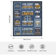 thumbnail image 4 of Lawyer Gifts for Men Women, Attorney Gifts, Law School Gifts Blanket, Scales of Justice Blue Lawyer Blankets, Law School Graduation Gifts, Birthday Gifts for Lawyers, 60"x50", 4 of 6