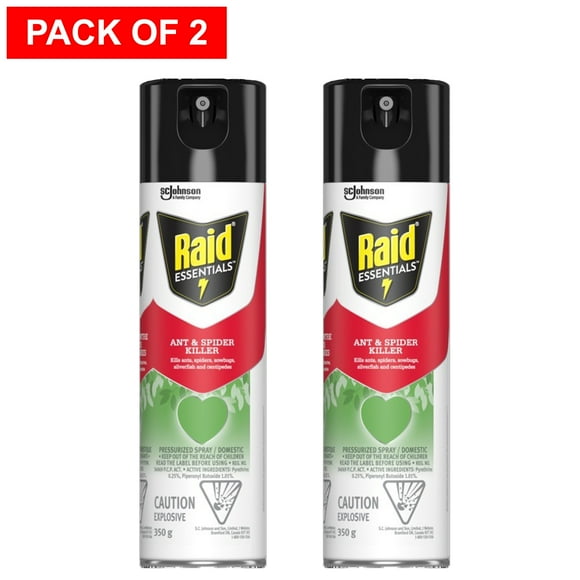 Raid Ant & Spider Bug Killer, 350g (Pack Of 2)