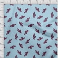 thumbnail image 4 of oneOone Cotton Jersey Light Blue Fabric Plant Cactus With Geometric Diy Clothing Quilting Fabric Print Fabric By Yard 58 Inch Wide, 4 of 4