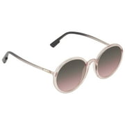 Dior Grey Shaded Pink Round Ladies Sunglasses SOSTELLAIRE2