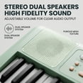 thumbnail image 4 of Fosoundpro 32-Keys Piano Keyboard, Portable Electric Piano for Toddler, Music Educational Instrument Toy Gifts for 3-7 Years Old Boys Girls, 4 of 7