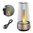thumbnail image 3 of LED Bluetooth Speaker Candle Light Bluetooth Music Light Creative Eye Protection Bedside Lamp Bar Atmosphere Table Lamp with Breathing Light Speaker for Party Barbecue, 3 of 9