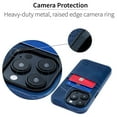 thumbnail image 4 of Dockem Card Case for iPhone 14 Pro with Built-in Metal Plate for Magnetic Mounting & 2 Pockets: Exec M2 (Navy), 4 of 10