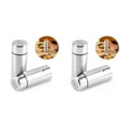 thumbnail image 1 of Wweixi Durable And Reusable Stainless Steel Salt And Pepper Shakers Silver Easy 2Set, 1 of 6
