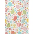 thumbnail image 2 of Coolnut Easter Day Eggs Pattern Tablecloth Rectangle Colorful Table Cloth Large Square Table Cover for Dining Kitchen Party 60"x90" Decor Gift, 2 of 7
