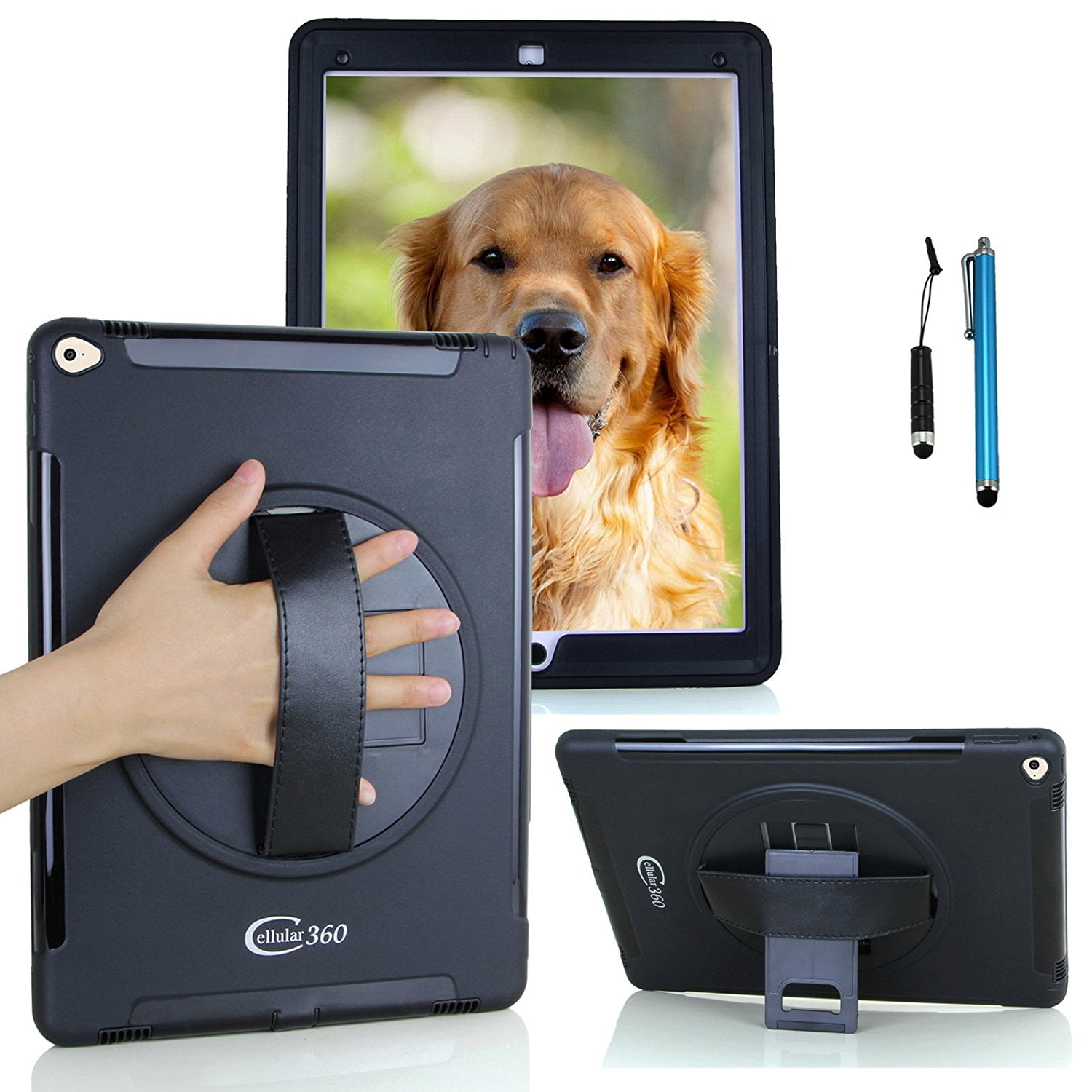 Cellular360 Apple iPad Air 2 Case with a Slide-out Kickstand an.. Free Shipping