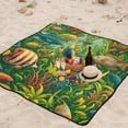 thumbnail image 5 of Fish and Seaweeds Picnic Blankets Extra Large 78"x78" Beach Blanket Waterproof Sandproof Outdoor Mat for Camping Travel Park, 5 of 6