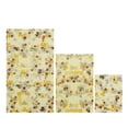 thumbnail image 1 of Mistaha Beeswax Cloth Wraps Covers Reusable Eco-Friendly Wash Wrap Stretch Lids, 1 of 8