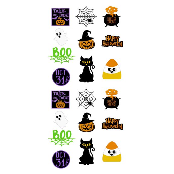 Yuarrent Fantasmas Calabaza Gato Adornos Artesanías de escritorio de moda para Halloween Decoración del hogar Ligero Type1 NO1