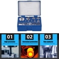 thumbnail image 1 of Juego de pesas de escala de gramo de calibración de cromo de 17 piezas para escala digital Ndcxsfigh nuevos, 1 of 8