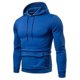 thumbnail image 2 of Sudadera básica Yashi con capucha para hombre con bolsillo delantero y forro de felpa color liso talla 3XL, 2 of 4