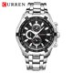 thumbnail image 2 of Reloj de cuarzo CURREN 8023 para hombre, relojes militares deportivos impermeables para hombre, reloj de pulsera de acero inoxidable para negocios, reloj para hombre Tan Jianjun unisex, 2 of 2