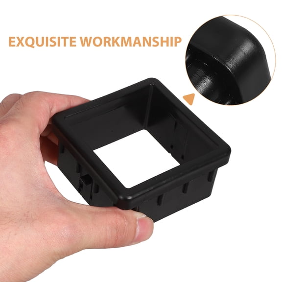 GAXIRE 4 Pcs Hollow Tube Liner Insert Square Tube Glide Sleeve For Easy Installation In Home Training