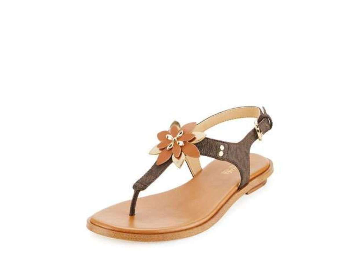 Heidi Thong Mini Logo Sandals | Walmart 