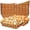 Pottery, variant on 100 Pack Mexican Snack Trays Disposable Nacho Boats, 7.09 x 6.1 x 2.36 Inch Fiesta Party Supplies Platos De Barro Paper Food Trays for Cinco De Mayo Tacos Popcorn Birthday Wedding (Pink Flower)