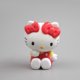 thumbnail image 4 of Figura Anime Arco Iris Latino Hello Kitty Kuromi My Melody 3.9-4.8cm 4 Piezas Set, 4 of 5