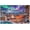 500 PCS, variant on 500 Piece Jigsaw Puzzle, Northern Lights Lounge Cabin Scenic Winter Night Landscape, Relaxing Art Design, Family Game Home Wall D茅cor Gift Puzzle, 20.5" x 15"