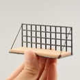 thumbnail image 3 of TISHITA 1:12 Scale Mini Doll House Decor Garden Metal Wall Storage Shelf Model, 3 of 8
