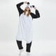thumbnail image 1 of Disfraz de Panda de dibujos animados Unisex para adultos, ropa de dormir de Halloween y Navidad, mono de una pieza de felpa cálida, conjunto de pijamas de Cosplay para mujeres y hombres, 1 of 3