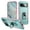 Green + Pink, variant on TECH CIRCE Rugged Shockproof Case for Google Pixel 10 / 10 Pro, Built-in Rotating Ring Kickstand, Compatible with Magnetic Car Mount, Lightweight Slim Protective Bumper Case, Blue