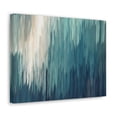 thumbnail image 4 of Colorful Oil Painting Blue Rain Abstract Canvas Wall Art for Home Decor Ready-to-Hang, 4 of 10