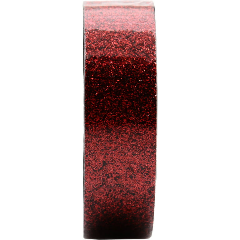 Scotch® Expressions Glitter Tape C514-PNK2, .59 in x 196 in (15 mm x 5 m),  Pastel Pink Glitter