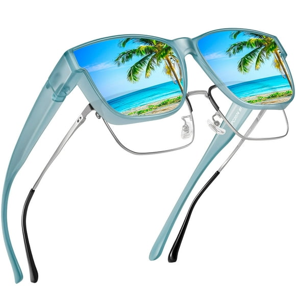 Gafas de Sol Peekaco Polarizadas UV400 para Usar sobre Anteojos para Hombre y Mujer