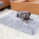 thumbnail image 2 of Cama lavable para perros Cama para perros de felpa de Camas para perros Cómoda Alfombrilla antideslizante para mascotas Colchoneta para dormir para razas de perros grandes y pequeños, 29.5 * 19.7 ", 2 of 5