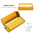thumbnail image 4 of Caja dental esterilizable en Autoclave, caja de desinfección de aluminio, soporte para bloque de fresas para herramientas de dentista, elegante y moderno, 4 of 8