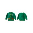 thumbnail image 2 of RUINIXCW Toddler Baby Baby Girl Boy Christmas Ugly Sweater Fall Winter Xmas Fuzzy Mohair Knit Sweaters Infant Girl Boy Warm Jumper Pullover Tops, 2 of 10