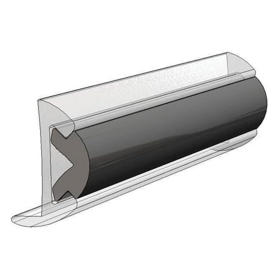 TACO Marine V12-4155BKA50-1 Flexible Rub Rail Vinyl Insert - 3/4" x 3/8"