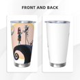 thumbnail image 3 of Vaso de 20 oz de Pesadilla antes de Navidad, taza de viaje de café con aislamiento al vacío de acero inoxidable, taza de café, taza de viaje con tapa, taza térmica para exteriores, 3 of 8