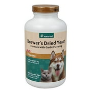 Angle View: NaturVet Brewers Yeast and Garlic Pet Tabs 5000 ct