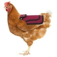 thumbnail image 5 of Luxtrada Premium Chicken Saddles with Stretchy Strap, Hen Saddle Sweater Clothes, Birds Protector for Back and Sides, Suitable for 5-7.6lbs (Purple), 5 of 7