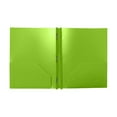 thumbnail image 1 of Two Pocket File Folder with Three Hole Punch Prong Fasteners Durable Heavy Duty Poly Folders for School and Document Organization, 1 of 3